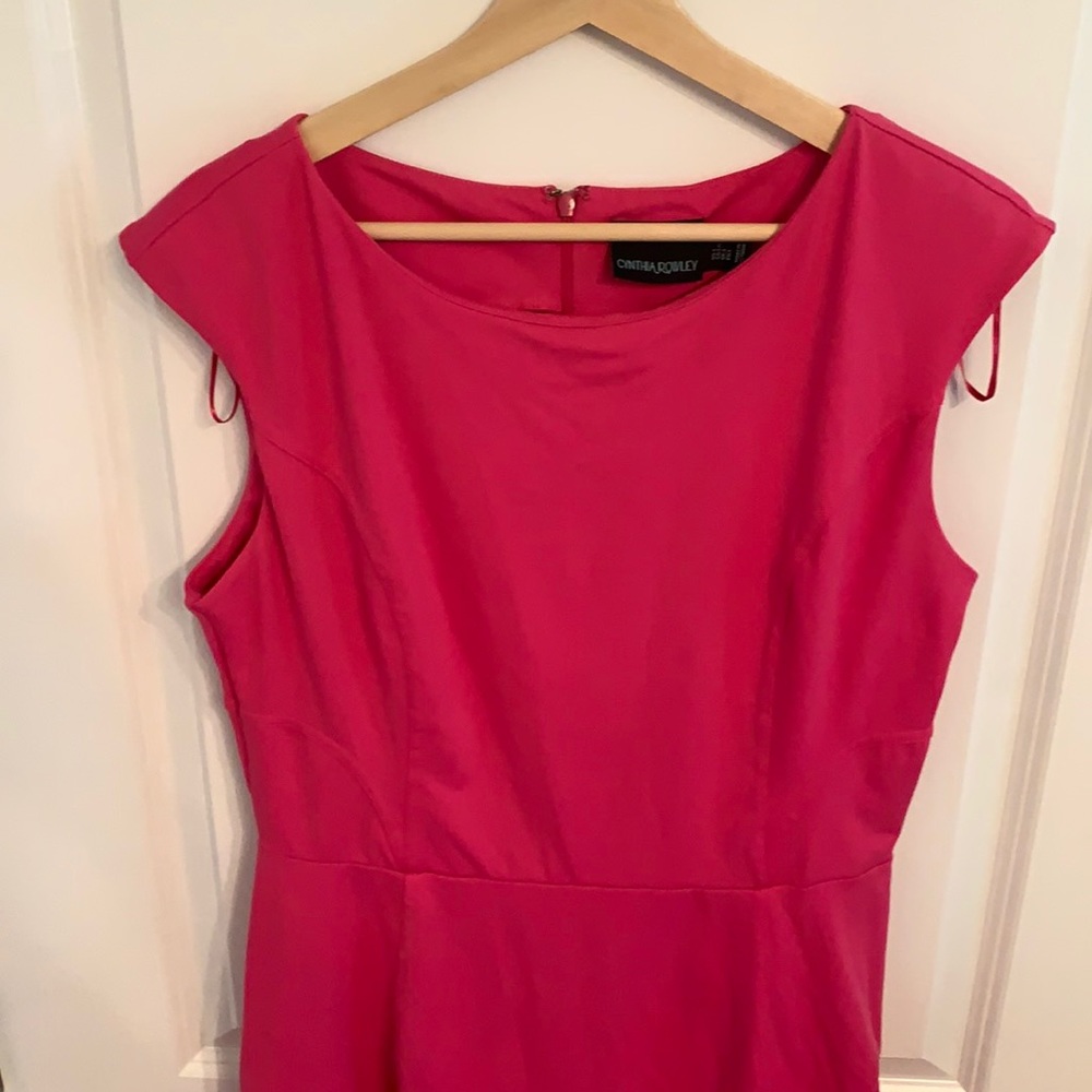 Cynthia Rowley hot pink dress